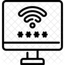 WLAN Passwort Schutz WLAN Icon