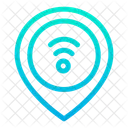 Wi Fi Platzhalter Wi Fi Zeichen Symbol