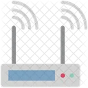 WLAN Modem WLAN Signale Internetgerat Icon