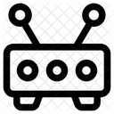 WLAN Router Bandbreite Symbol