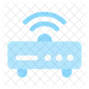 WLAN Router Bandbreite Symbol