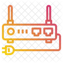 WLAN Router Haushaltsgerate Elektro Icon
