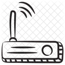Modem Router Netzwerk Hub Icon