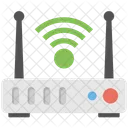 WLAN Router Hotspot Symbol