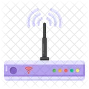 Netzwerkrouter WLAN Router Netzwerk Hub Icon