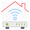 WLAN Router Internetgerat Drahtloses Netzwerk Symbol