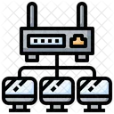 WLAN Router Computer Konnektivitat Icon