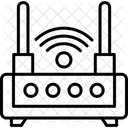 WLAN Router Kommunikation Gateway Icon