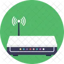 WLAN Router Hotspot Symbol