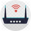 WLAN Router Hotspot Symbol