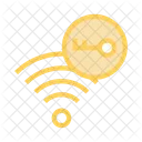 Wifi-Schlüssel  Symbol