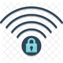 WLAN Sicherheit Firewall Symbol