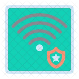 WiFi-Sicherheit  Symbol