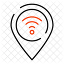 WLAN Standort WLAN Richtung Internet Standort Symbol