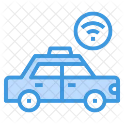 WLAN-Taxi  Symbol