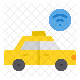 WLAN-Taxi  Symbol