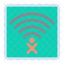 WLAN trennen  Symbol