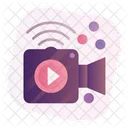 WLAN-Videokamera  Symbol