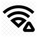 WLAN Warnung Symbol