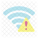 WLAN Warnung WLAN Fehler Wireless Fehler Symbol