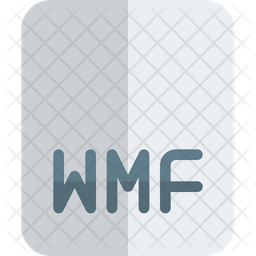 Wmf File Icon - Download in Gradient Style