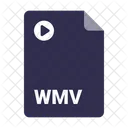 Document Wmv File Icon