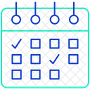 Woche Tage Zeitplan Icon