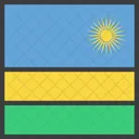 Ruanda Afrika Land Symbol