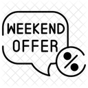 Wochenendangebot  Symbol