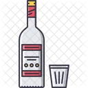 Wodka Glas Bar Symbol