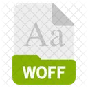 Woff Datei Format Symbol