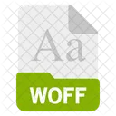Woff File Format Icon
