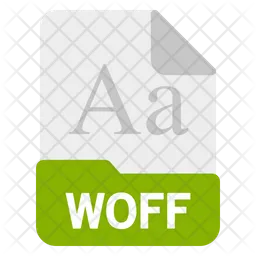 Woff file  Icon