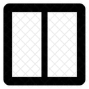 Wohngebaude Fenster Jalousie Symbol