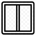 Wohngebaude Fenster Jalousie Symbol