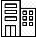 Wohnblock Gebaude Stadtgebaude Icon