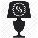 Verkauf Beleuchtung Heim Symbol