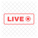 Live Live Video Streaming Symbol