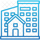 Gebaude Wohnen Privatadresse Symbol