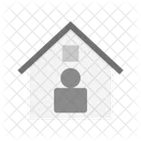 Bewohner Haus Agent Symbol