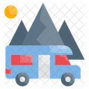 Wohnmobil Wohnwagen Mobilheim Symbol