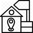 Startseite Standort Navigation Symbol