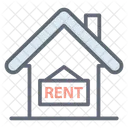 Haus Zu Vermieten Immobilien Grundstucksmiete Symbol