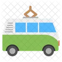 Wohnwagen Wohnmobil Kleinbus Symbol