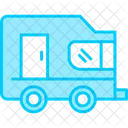 Wohnwagen LKW  Symbol