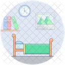 Wohnzimmer Zimmermobel Mobliertes Zimmer Icon