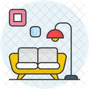 Wohnzimmer Sofa Mobel Icon