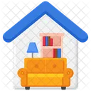 Wohnzimmer Couch Sofa Icon