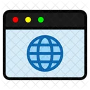 Wold Page Globe Global Icon