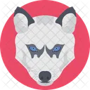Wolf Face Head Icon